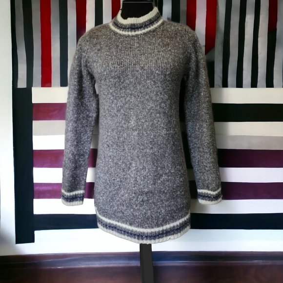 EMMER & OAT ( S ) Wool Cotton Knit Sweater - Picture 8 of 8